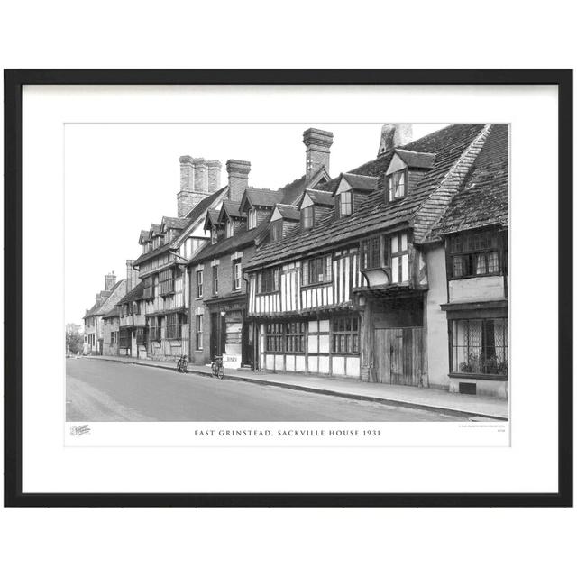 'East Grinstead, Sackville House 1931' by Francis Frith - Picture Frame Photograph Print on Paper The Francis Frith Collection Size: 45cm H x 60cm W x on Productcaster.