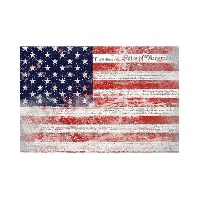 United States by Nan - Wrapped Canvas Art Prints Brambly Cottage Size: 101.6cm W x 66.04cm H x 1.91cm D on Productcaster.