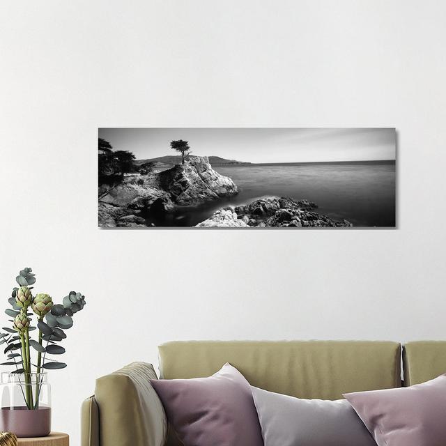 The Lone Cypress, 17-Mile Drive, California, USA by Panoramic Images - Wrapped Canvas Panoramic Print Union Rustic Size: 40.64cm H x 121.92cm W x 1.90 on Productcaster.