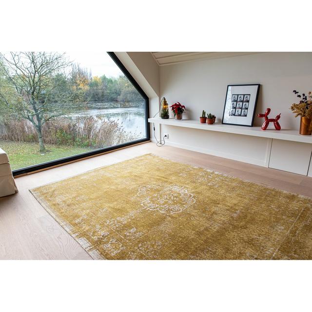 Spring Flatweave Brown Rug Louis de Poortere Rug Size: Rectangle 140 x 200cm on Productcaster.