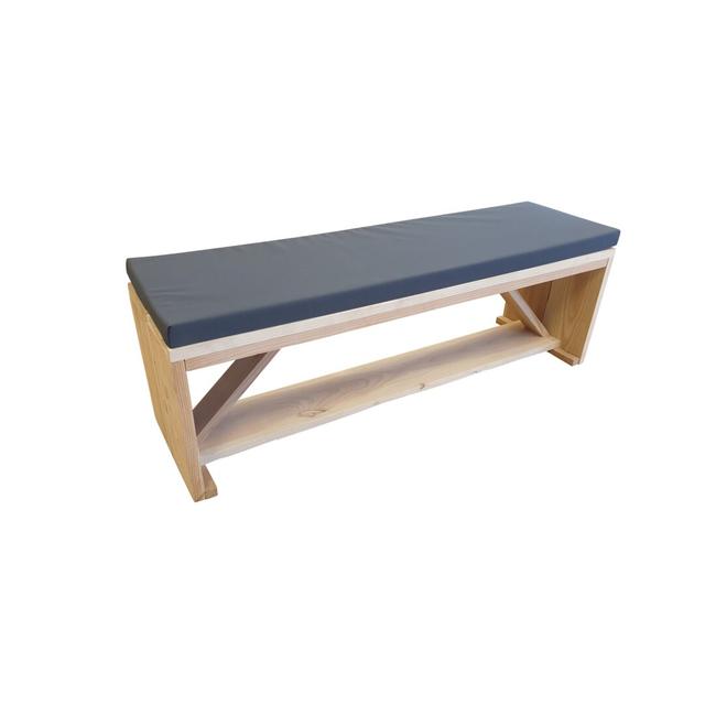 Mersey Bench (Set of 2) Natur Pur Size: 50 cm H x 180 cm W x 38 cm D on Productcaster.