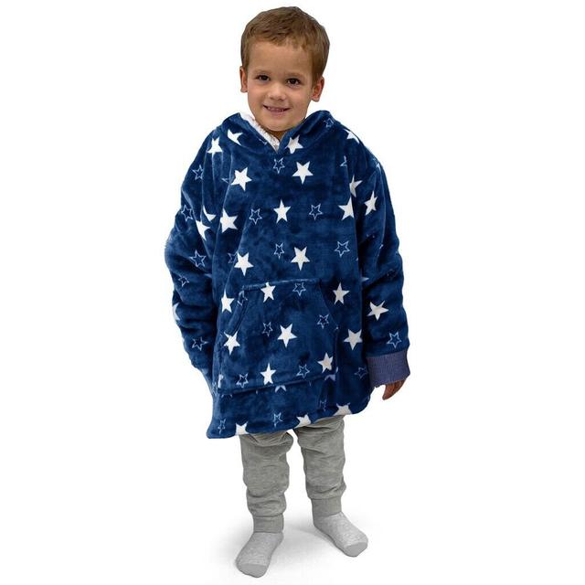 Alyssaann Hoodie Oversized Plush Sherpa Fleece Blanket Symple Stuff on Productcaster.