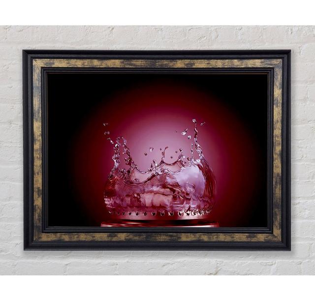 Flames Of Water Mulberry - Single Picture Frame Art Prints Bright Star Size: 84.1cm H x 142.2cm W x 8cm D on Productcaster.