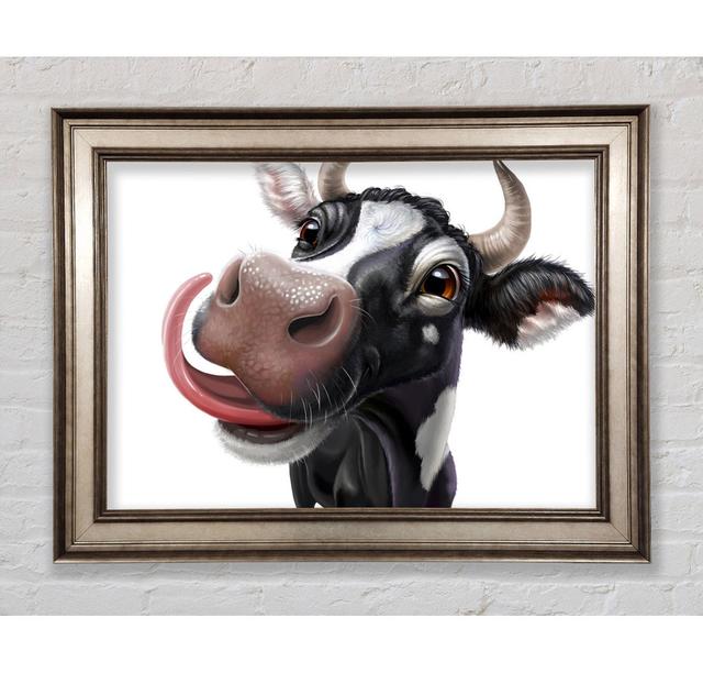 The Big Cow Lick Framed Print Bright Star Size: 100cm H x 141.4cm W on Productcaster.