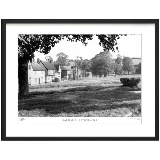 'Hartest, the Stone C1960' by Francis Frith - Picture Frame Photograph Print on Paper The Francis Frith Collection Size: 60cm H x 80cm W x 2.3cm D on Productcaster.