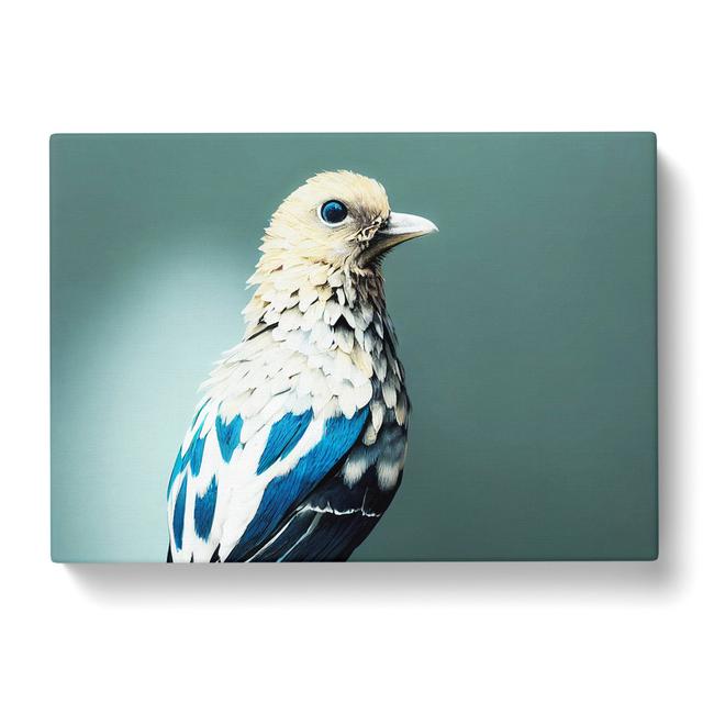 Luscious Bird - Wrapped Canvas Graphic Art Latitude Run Size: 35cm H x 50cm W x 3cm D on Productcaster.