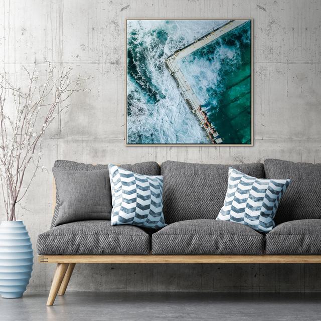 Print on Canvas East Urban Home Size: 76cm H x 76cm W, Format: Wrapped Canvas on Productcaster.