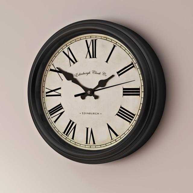 Piercefield 36cm Wall Clock ClassicLiving on Productcaster.