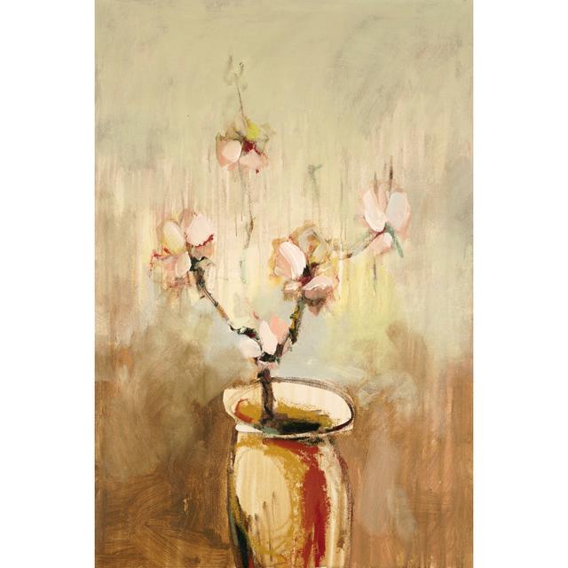 Vivo Floral 17 by DAG, Inc - Wrapped Canvas Painting Marlow Home Co. Size: 46cm H x 30cm W on Productcaster.