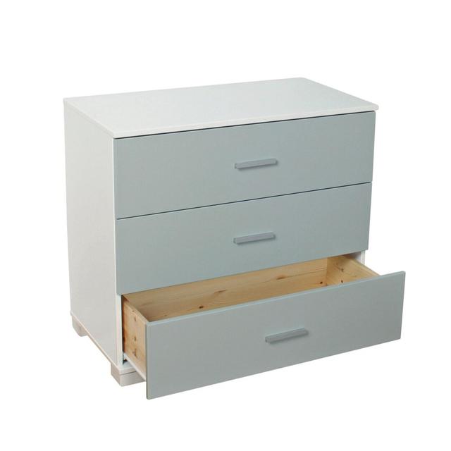 Rhine 3 Drawer 80Cm W Solid Wood Chest Of Drawers Isabelle & Max on Productcaster.