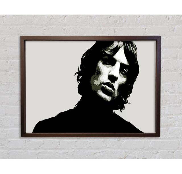 Richard Ashcroft - Single Picture Frame Art Prints on Canvas Bright Star Size: 84.1cm H x 118.9cm W x 3.3cm D on Productcaster.