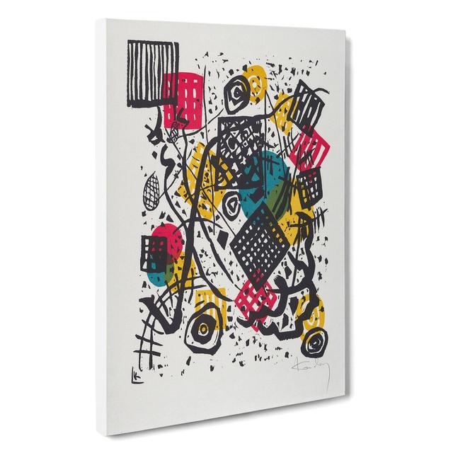 Small Worlds V by Wassily Kandinsky - Wrapped Canvas Painting East Urban Home Size: 50cm H x 35cm W x 3cm D on Productcaster.