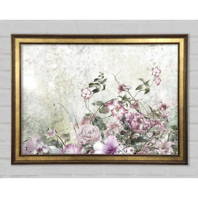 Pink Blossom Wild - Single Picture Frame Art Prints Rosalind Wheeler Size: 21.1cm H x 29.7cm W 1.5cm D on Productcaster.