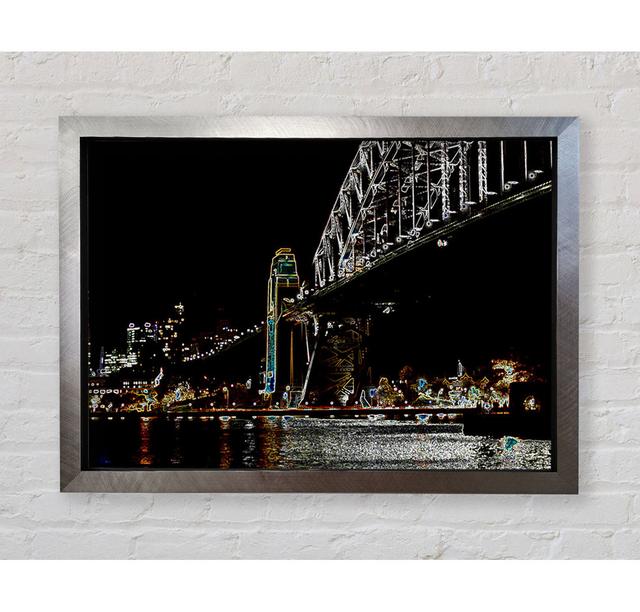 New York Brooklyn Bridge - Print Bright Star Size: 84.1cm H x 118.9cm W x 3.4cm D on Productcaster.