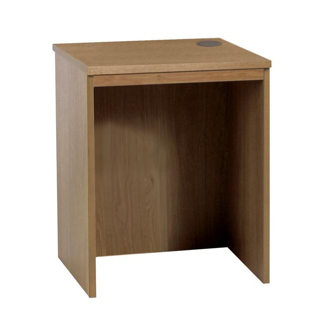 Schreibtisch Moran 60 x 54 cm ModernMoments Farbe: Englische Eiche on Productcaster.