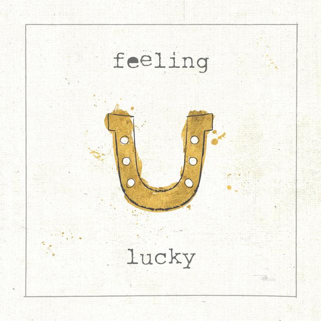 Lil Memos Feeling Lucky by Pela Studio - Wrapped Canvas Graphic Art ClassicLiving Size: 91cm H x 91cm W x 3.8 cm on Productcaster.