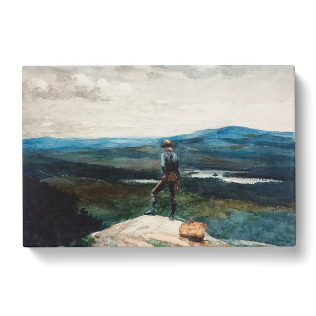 The Ranger Adirondacks by Winslow Homer - Wrapped Canvas Painting East Urban Home Size: 50cm H x 76cm W x 3cm D on Productcaster.