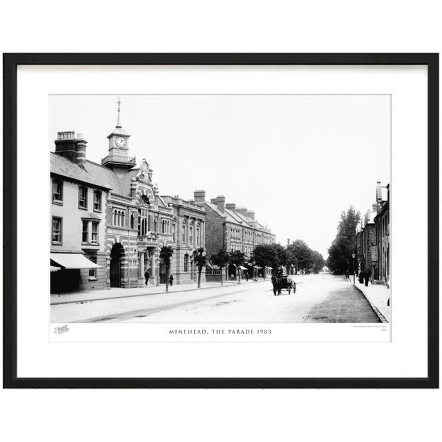 Minehead, The Parade 1903 - Single Picture Frame Print The Francis Frith Collection Size: 45cm H x 60cm W x 2.3cm D on Productcaster.