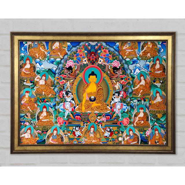 Tibetan Gods - Print Latitude Vive Size: 21cm H x 29.7cm W x 1.5cm D on Productcaster.