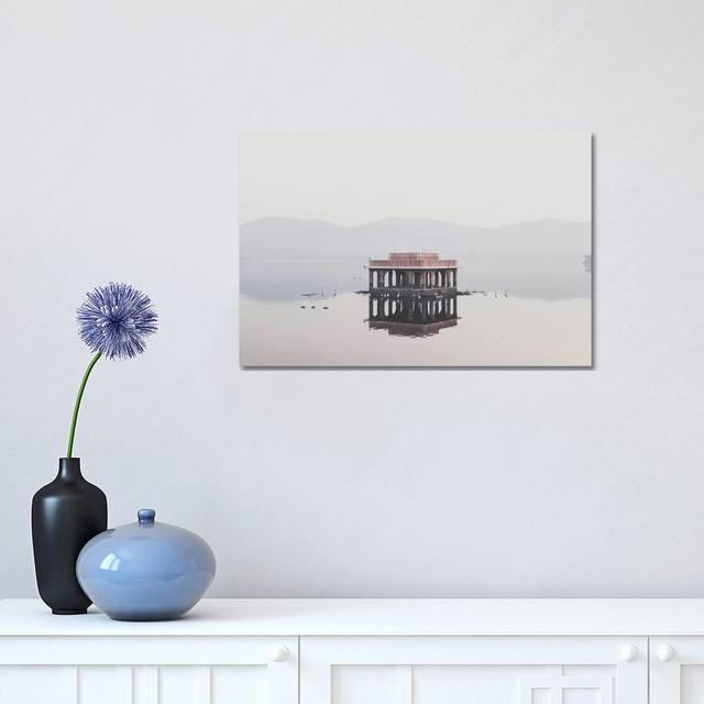 Jal Mahal, India II by Luke Anthony Gramme - Wrapped Canvas Print 17 Stories Size: 30.48cm H x 45.72cm W x 1.9cm D on Productcaster.