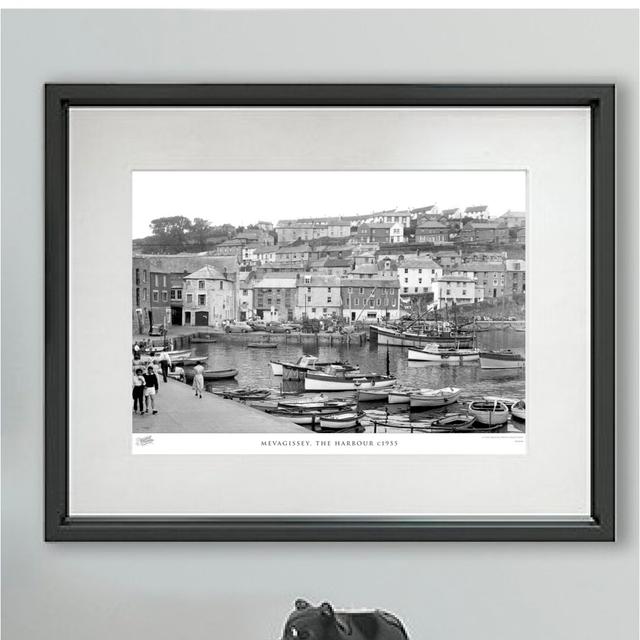 Mevagissey, The Harbour C1955 - Single Picture Frame Print The Francis Frith Collection Size: 45cm H x 60cm W x 2.3cm D on Productcaster.