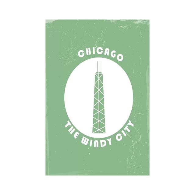 Chicago, Circle by Fly Graphics - No Frame Gallery-Wrapped Canvas Giclée on Canvas Williston Forge Size: 66.04cm H x 45.72cm W on Productcaster.