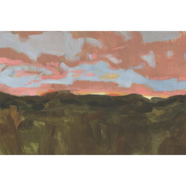 Sunset In Taos II - Wrapped Canvas Painting Union Rustic Size: 30cm H x 46cm W on Productcaster.