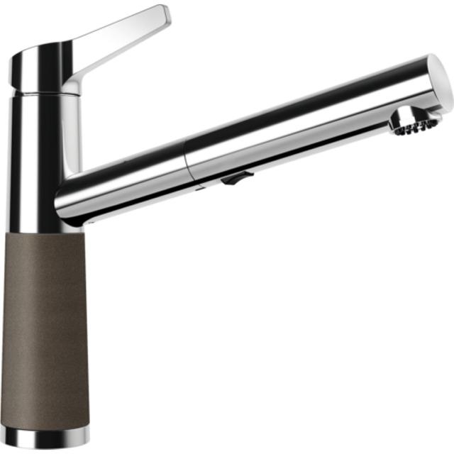 Schock Single Lever Monobloc Tap SCHOCK Finish: Bronze on Productcaster.