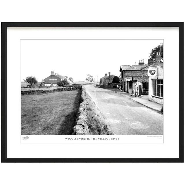 'Wigglesworth, the Village C1960' by Francis Frith - Picture Frame Photograph Print on Paper The Francis Frith Collection Size: 28cm H x 36cm W x 2.3c on Productcaster.