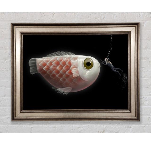 The Giant Fish Framed Print Bright Star Size: 59.7cm H x 84.1cm W on Productcaster.