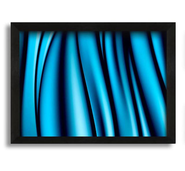 Blue Ice Sculptor Framed Print Ivy Bronx on Productcaster.