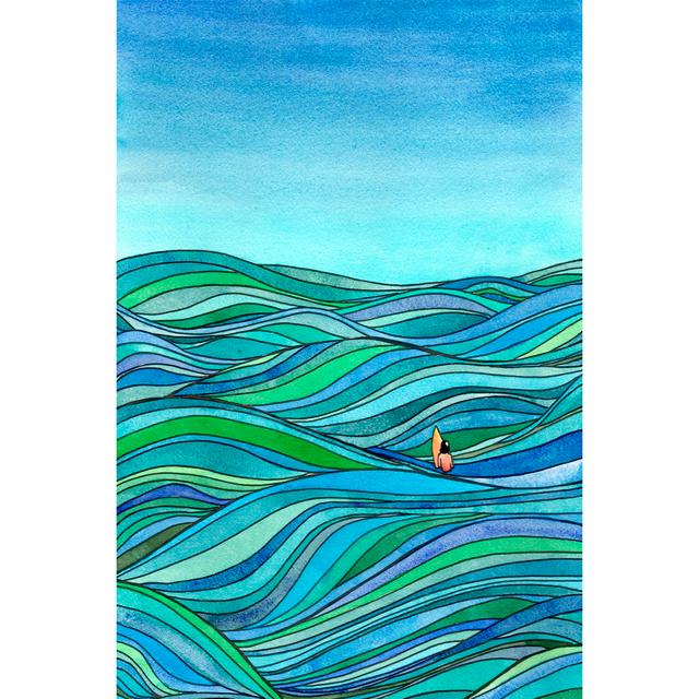 Surfer Bruh by Paul McCreery - Wrapped Canvas Graphic Art Ivy Bronx Size: 122cm H x 181cm W x 3.8cm D on Productcaster.