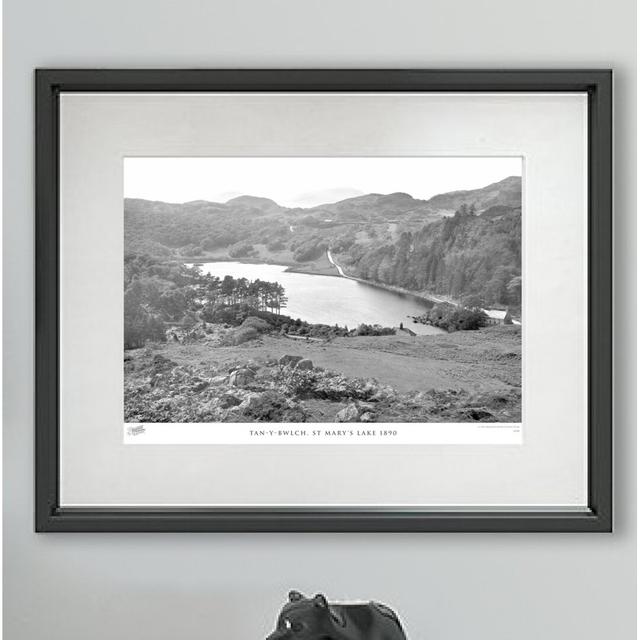 Tan-Y-Bwlch, St Mary's Lake 1890 by Francis Frith - Single Picture Frame Print The Francis Frith Collection Size: 40cm H x 50cm W x 2.3cm D on Productcaster.