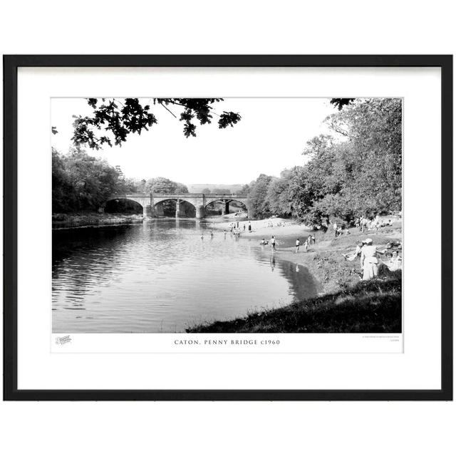 Caton, Penny Bridge C1960 - Single Picture Frame Print The Francis Frith Collection Size: 45cm H x 60cm W x 2.3cm D on Productcaster.