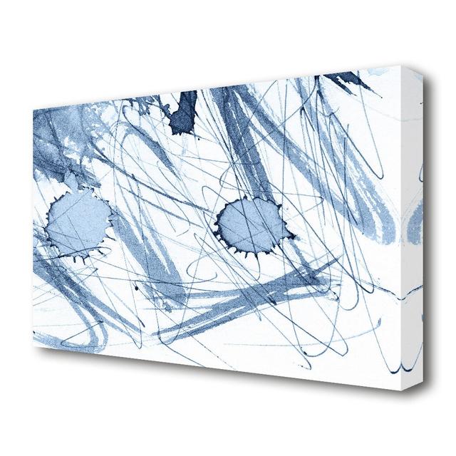 'Ice Flow' Painting Print on Canvas East Urban Home Size: 66 cm H x 101.6 cm W on Productcaster.