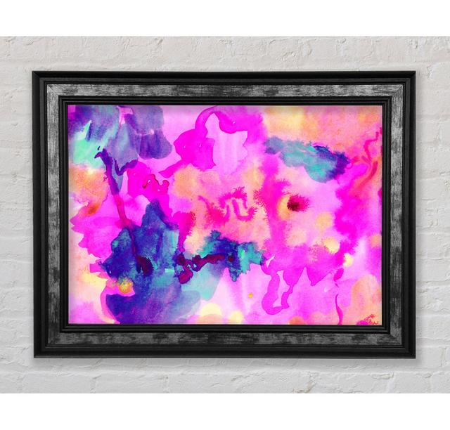 Flower Explosion Framed Print Bright Star Size: 84.1cm H x 118.9cm W on Productcaster.