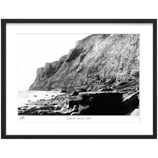 'Beachy Head, 1890' by Francis Frith - Picture Frame Photograph Print on Paper The Francis Frith Collection Size: 45cm H x 60cm W x 2.3cm D on Productcaster.