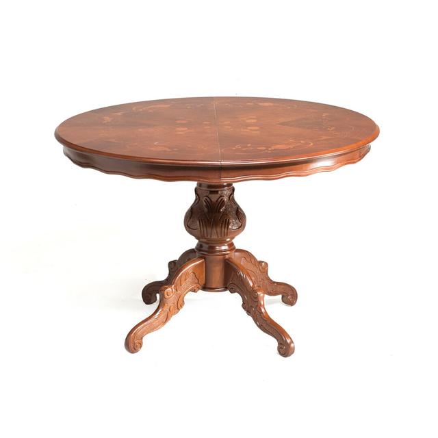 Burciaga Extendable Round Dining Table Astoria Grand on Productcaster.