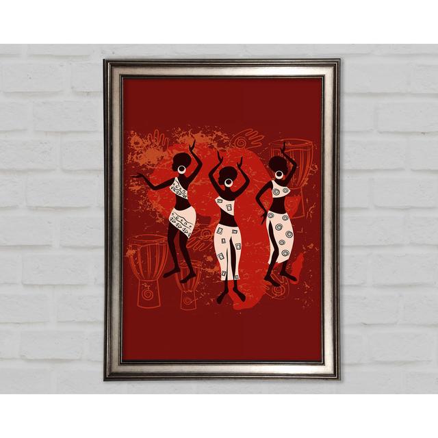 African Tribal Art 25 Framed Print Ophelia & Co. Size: 84.1cm H x 118.9cm W on Productcaster.