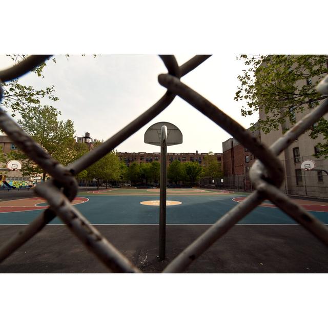 Harlem Basketball Field by Poladamonte - Wrapped Canvas Photograph 17 Stories Size: 61cm H x 91cm W on Productcaster.