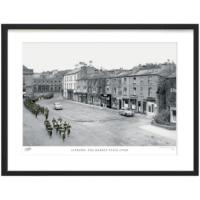 Leyburn, The Market Place C1960 - Single Picture Frame Print The Francis Frith Collection Size: 40cm H x 50cm W x 2.3cm D on Productcaster.