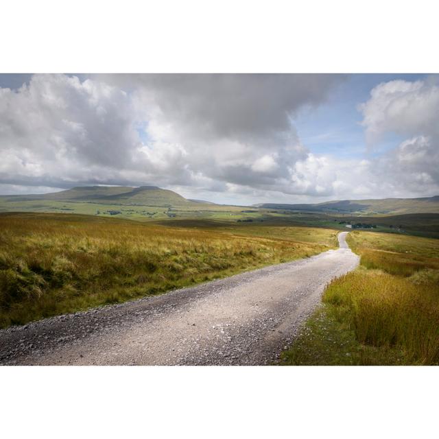 Clouded Mountain Landscape by WoutervandenBroek - Wrapped Canvas Print Alpen Home Size: 20cm H x 30cm W on Productcaster.