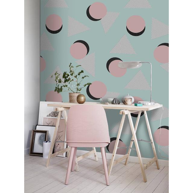 Keyes Matte Mural Isabelline Size: 208 x 146cm on Productcaster.