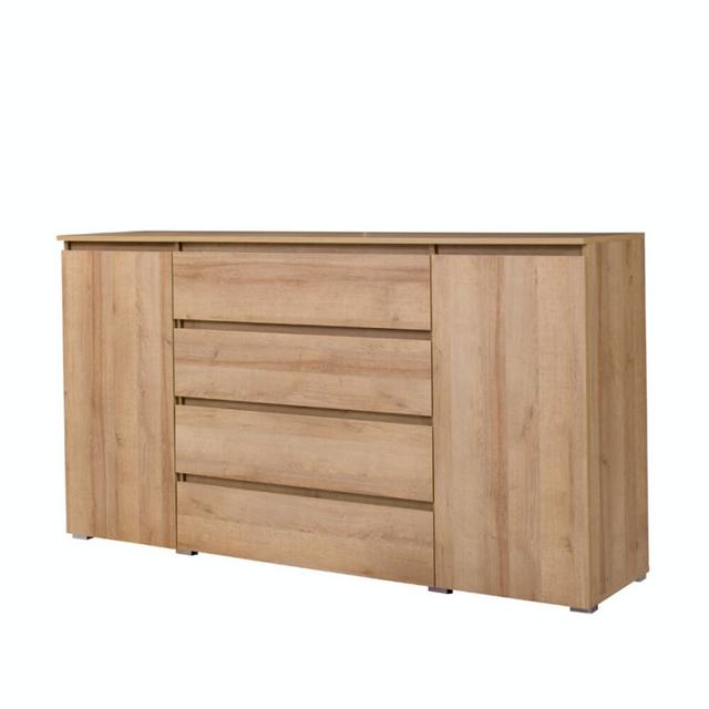 Sideboard Belmar Brayden Studio Farbe: Eiche on Productcaster.