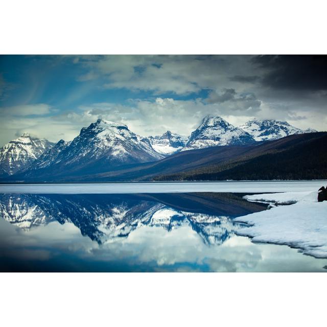 Glacier National Park by Halbergman - Wrapped Canvas Art Prints Alpen Home Size: 51cm H x 76cm W on Productcaster.