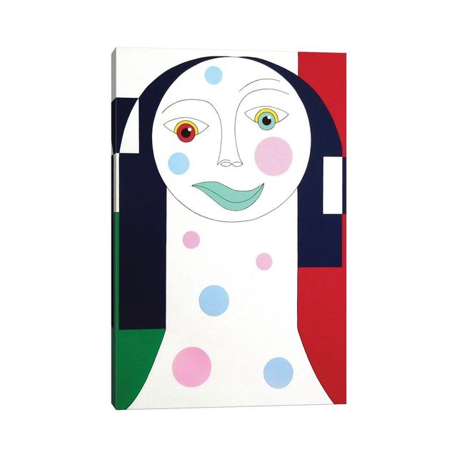 Power And Tristesse by Hildegarde Handsaeme - Wrapped Canvas Print Metro Lane Size: 45.72cm H x 30.48cm W x 1.91cm D on Productcaster.