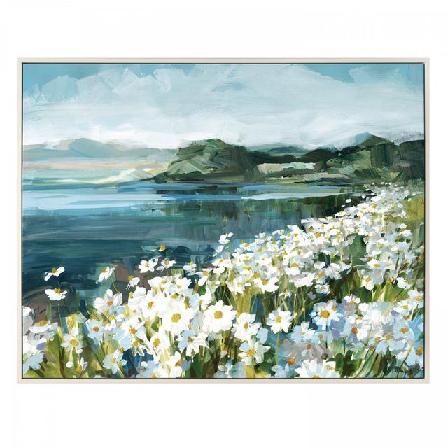 Wild Daisy Bay - Wrapped Canvas Art Prints Rosalind Wheeler on Productcaster.