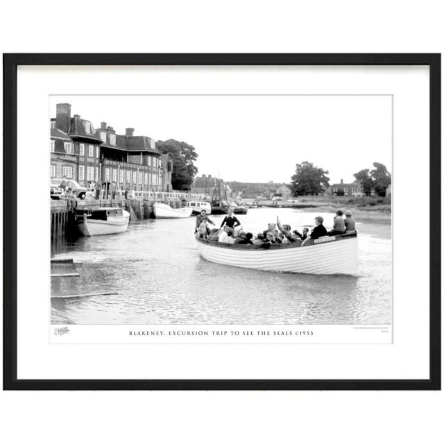 'Blakeney, Excursion Trip to See the Seals C1955' by Francis Frith - Picture Frame Photograph Print on Paper The Francis Frith Collection Size: 60cm H on Productcaster.