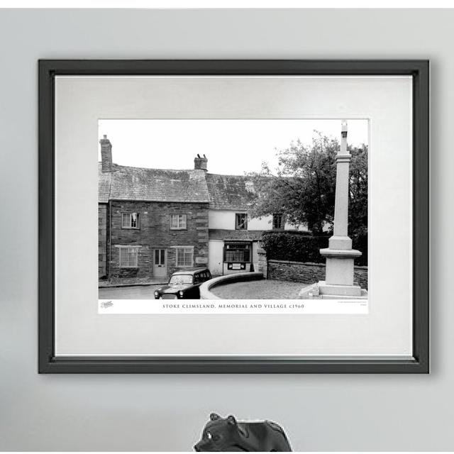 'Stoke Climsland, Memorial and Village C1960' by Francis Frith - Picture Frame Photograph Print on Paper The Francis Frith Collection Size: 28cm H x 3 on Productcaster.