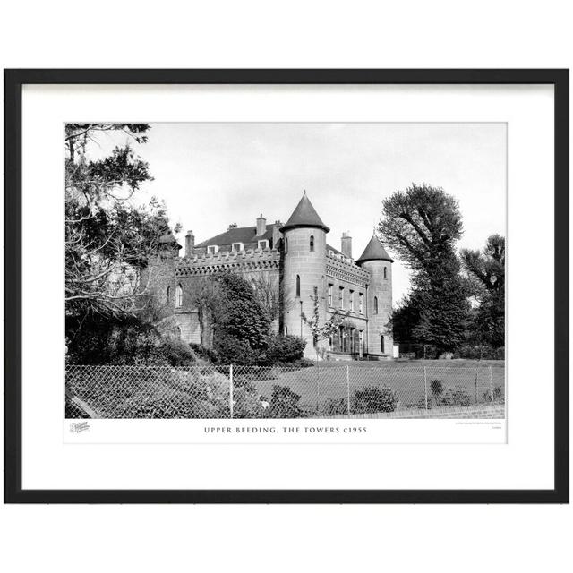 Upper Beeding, The Towers C1955 by Francis Frith - Single Picture Frame Print The Francis Frith Collection Size: 40cm H x 50cm W x 2.3cm D on Productcaster.